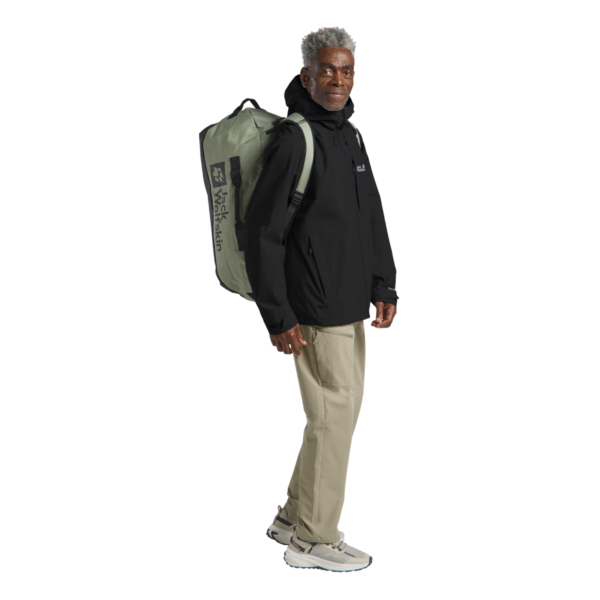 Jack Wolfskin TEMPEST 2L Jacke Herren – Black – 3-ma110
