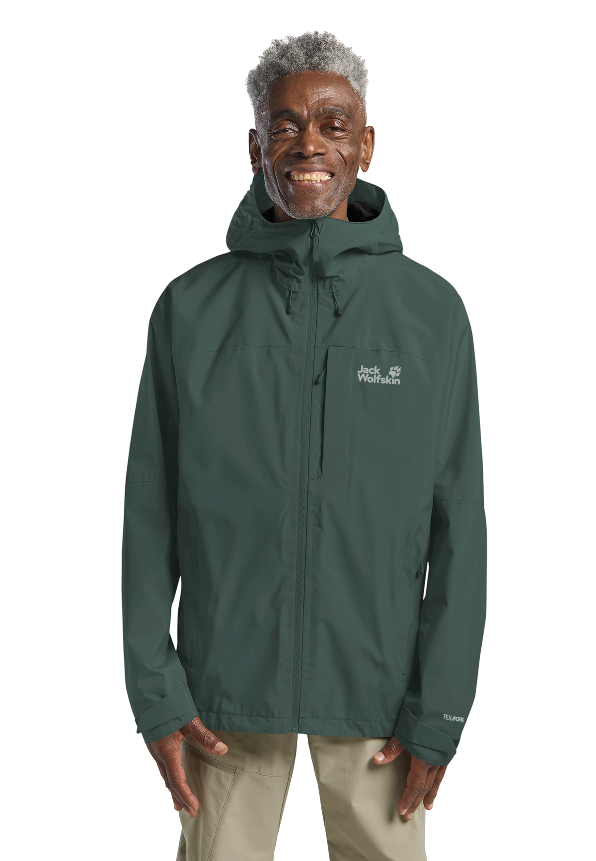 Jack Wolfskin TEMPEST 2L Jacke Herren – Sago Palm – 1-ma100