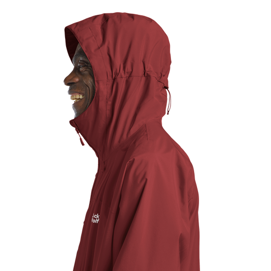 Jack Wolfskin TEMPEST 2L Jacke Herren – Merlot – 4-ma125