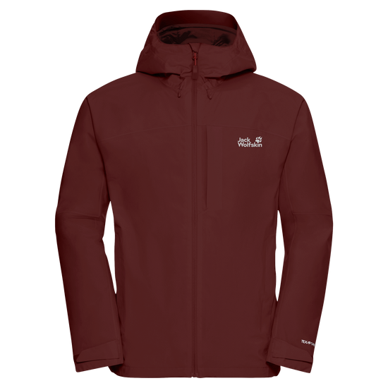 Jack Wolfskin TEMPEST 2L Jacke Herren – Merlot – 9-a100