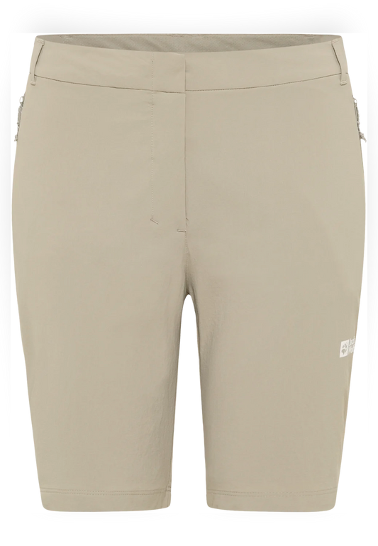 Jack Wolfskin W HIKEOUT SHORTS W stone 46 - PeakStyle