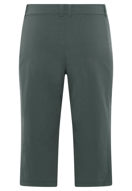 Jack Wolfskin W HIKEOUT 3/4 PANTS W slate green 46 R - PeakStyle