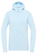 Jack Wolfskin W KOLBENBERG HOODED FZ W Ice Blue 2XL - PeakStyle
