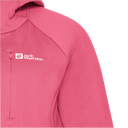 Jack Wolfskin W KOLBENBERG HOODED FZ W bubblegum 2XL - PeakStyle