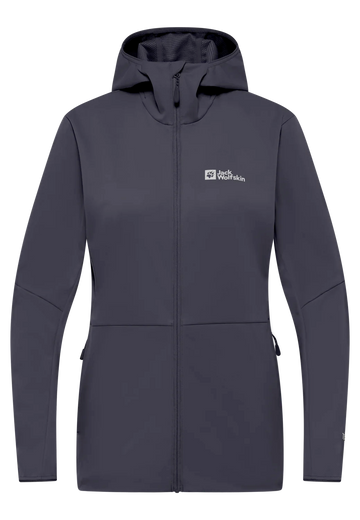 Jack Wolfskin W FELDBERG HOODY W Graphite 2XL - PeakStyle