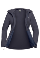 Jack Wolfskin W FELDBERG HOODY W Graphite 2XL - PeakStyle