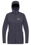 Jack Wolfskin W FELDBERG HOODY W Graphite 2XL - PeakStyle