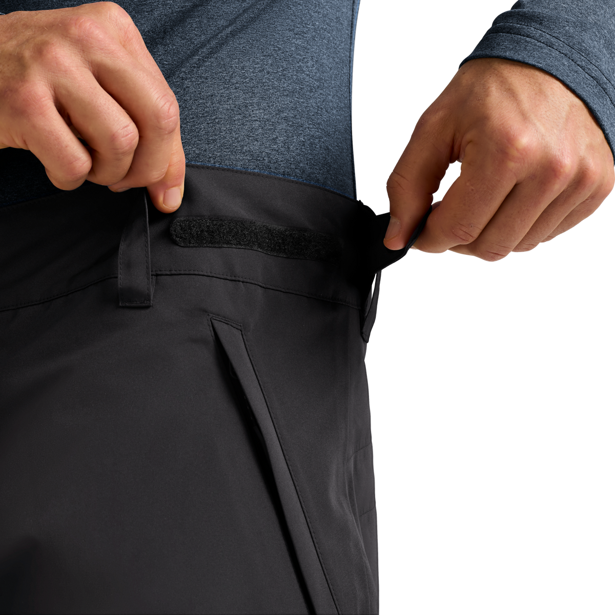 Jack Wolfskin FLOWLINE 2L INS PANTS M Black – Detail 1