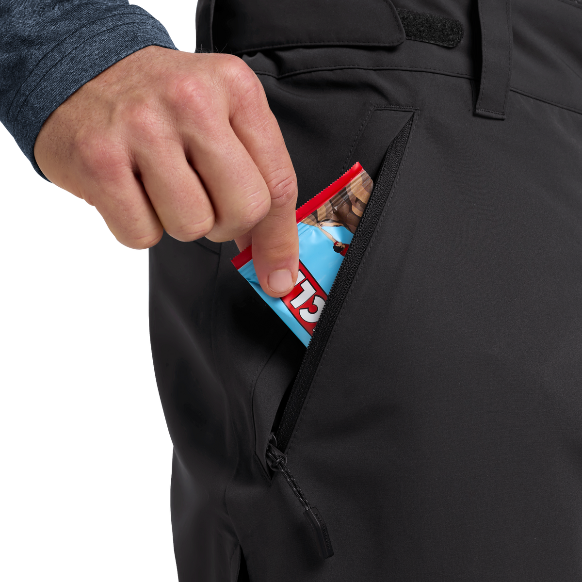Jack Wolfskin FLOWLINE 2L INS PANTS M Black – Detail 2