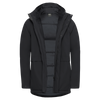 Jack Wolfskin COLD CAMP COAT Herren in Black – Rückansicht
