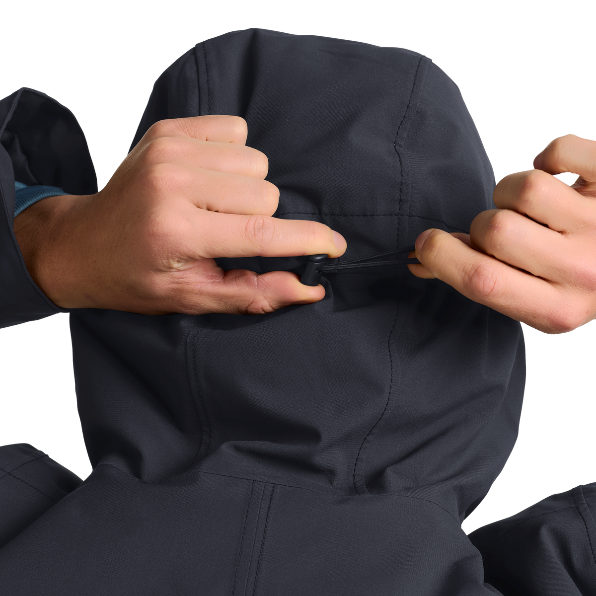 Jack Wolfskin COLD CAMP COAT Herren in Dark Navy – Detailansicht