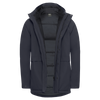 Jack Wolfskin COLD CAMP COAT Herren in Dark Navy – Rückansicht