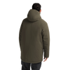 Jack Wolfskin COLD CAMP COAT Herren in Obsidian Moss – Studio-Rückansicht