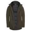 Jack Wolfskin COLD CAMP COAT Herren in Obsidian Moss – Rückansicht