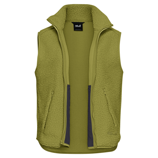 Jack Wolfskin HIGH CURL VEST W – Khaki Green – 9-a105