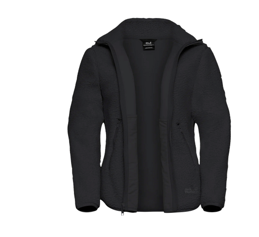 Jack Wolfskin W HIGH CURL JACKET W black 2XL - PeakStyle