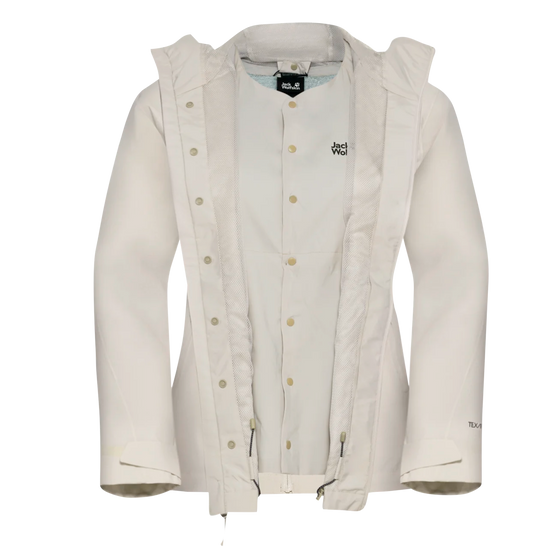 Jack Wolfskin PRELIGHT 3IN1 JACKET W pale sand XL - PeakStyle