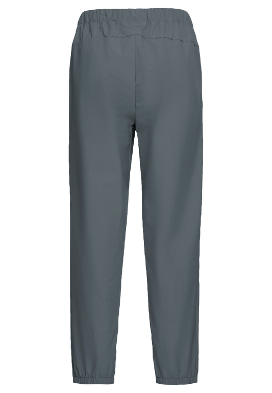 Jack Wolfskin PRELIGHT TRAIL PANTS W Damen Wanderhose Grey Odessa – Rückansicht