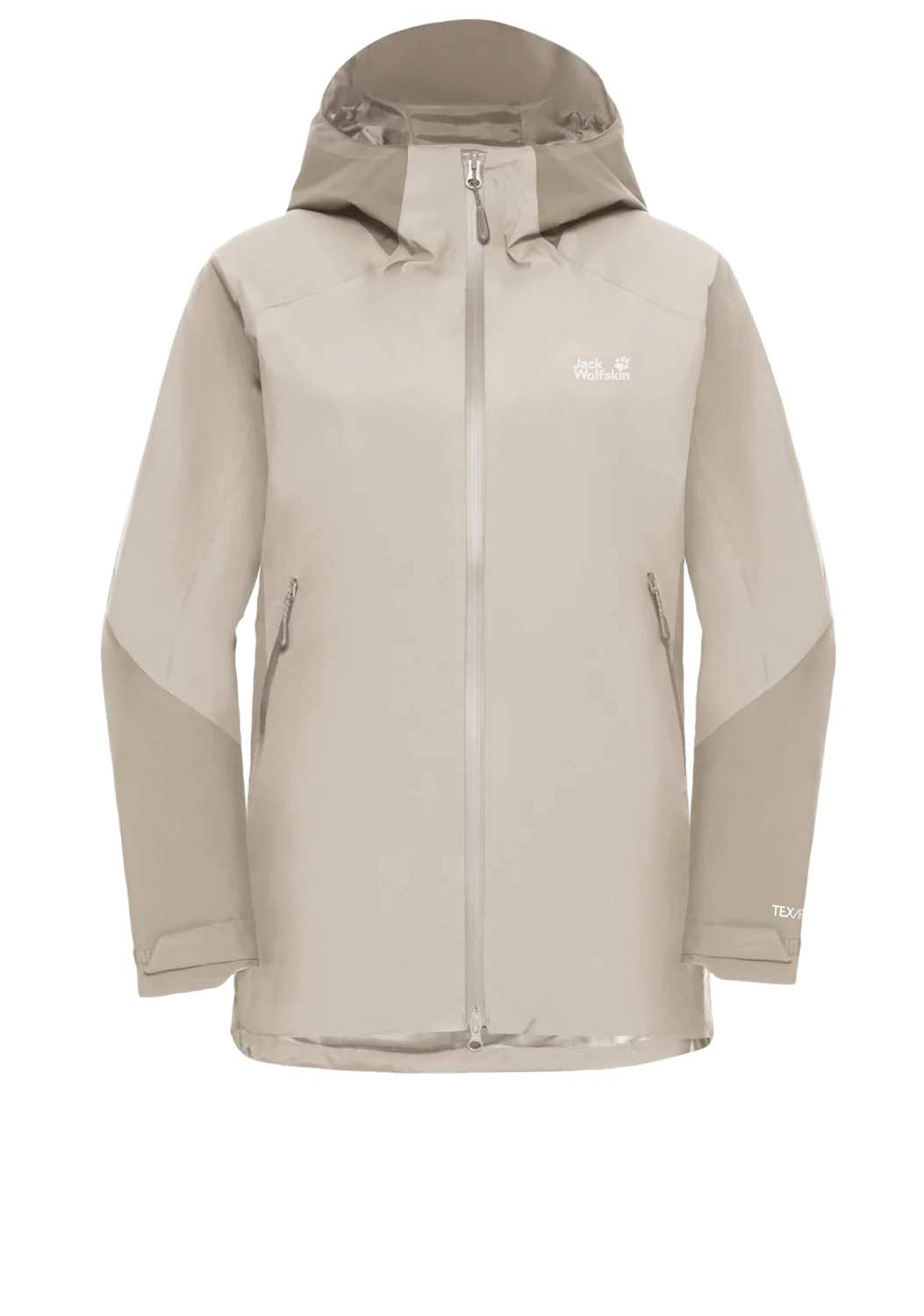 Jack Wolfskin UNBOUND ADVENTURE 2L JACKET W pale sand 2XL - PeakStyle