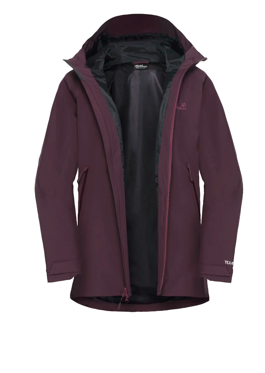 Jack Wolfskin UNBOUND ADVENTURE 2L JACKET W amaranth 2XL - PeakStyle