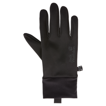 Jack Wolfskin EXTENSIVE GLOVE Unisex Fleecehandschuhe Black 1-a340