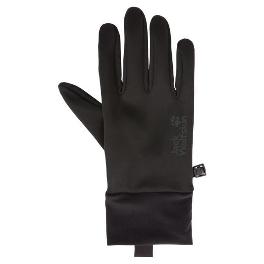 Jack Wolfskin EXTENSIVE GLOVE Unisex Fleecehandschuhe Black 1-a340