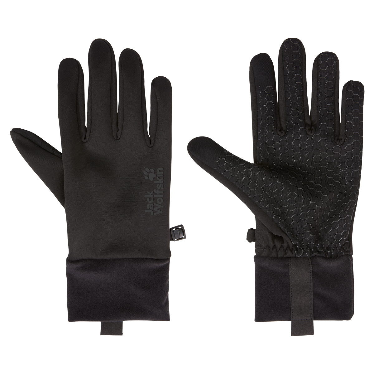 Jack Wolfskin EXTENSIVE GLOVE Unisex Fleecehandschuhe Black 9-a360