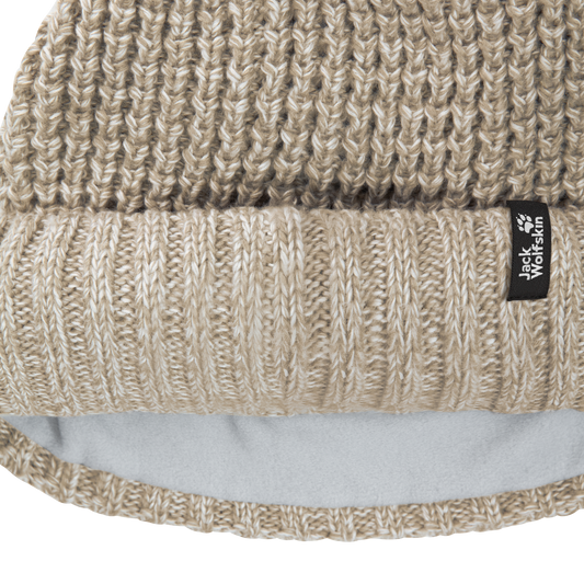 Jack Wolfskin MEDLEY KNIT BEANIE W Damen Strickmütze Hazel Wood 1-a320