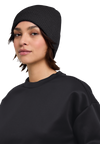 Jack Wolfskin FUZZY BEANIE Unisex Strickmütze Black 3