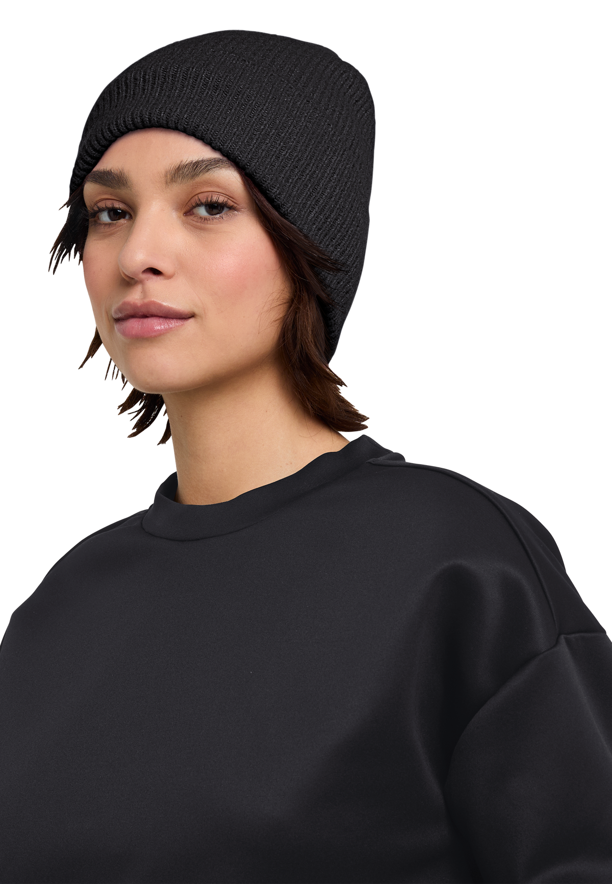 Jack Wolfskin FUZZY BEANIE Unisex Strickmütze Black 3
