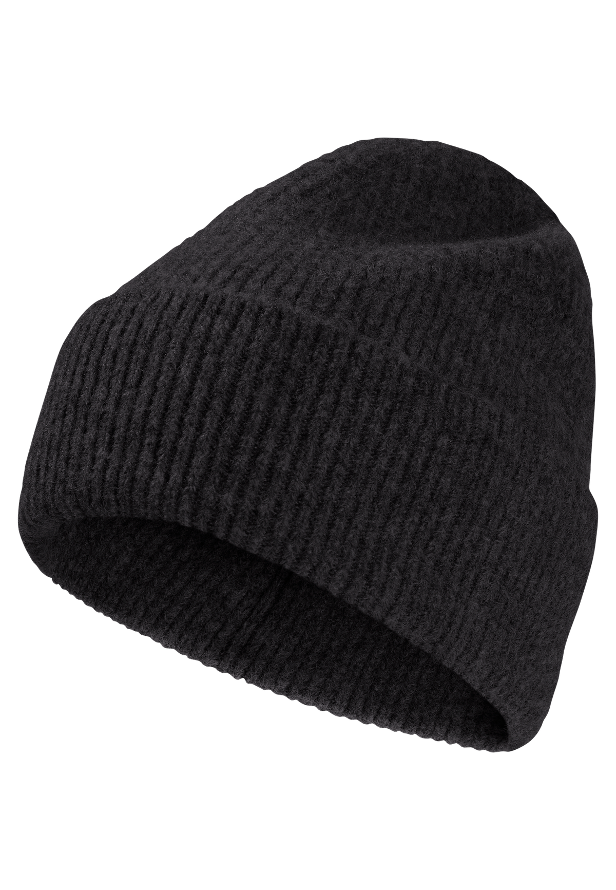 Jack Wolfskin FUZZY BEANIE Unisex Strickmütze Black 9-x-a310