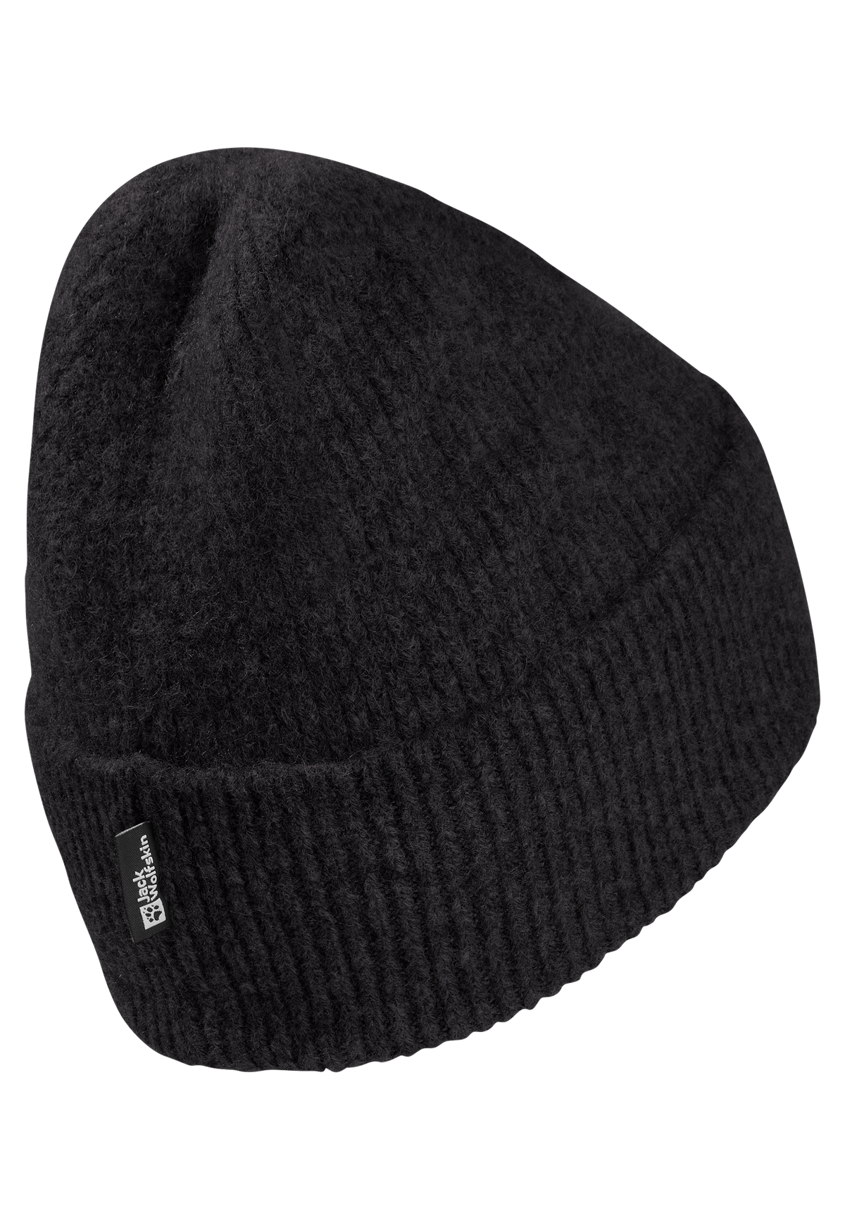 Jack Wolfskin FUZZY BEANIE Unisex Strickmütze Black 9-x-a320