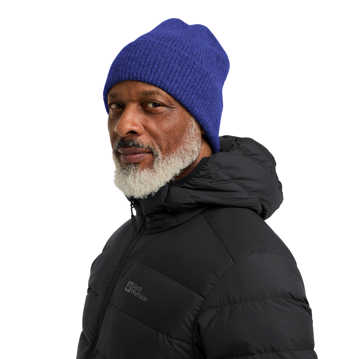 Jack Wolfskin FUZZY BEANIE Unisex Strickmütze Glow Ink 4-ma125
