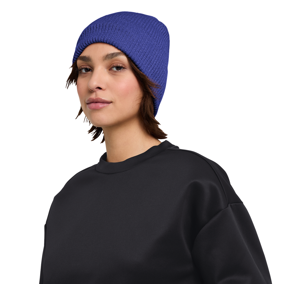 Jack Wolfskin FUZZY BEANIE Unisex Strickmütze Glow Ink 4-ma130