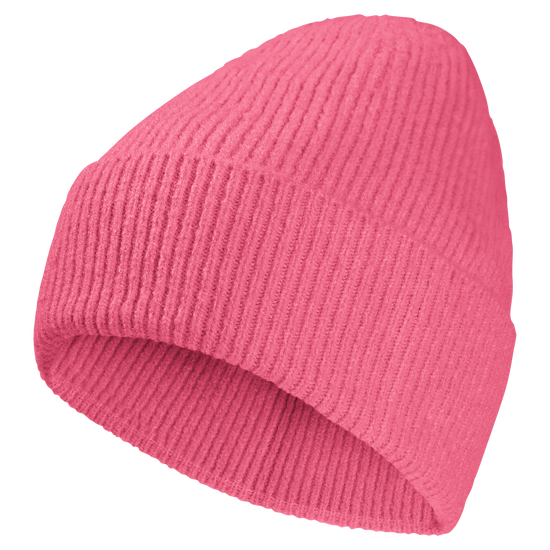 Jack Wolfskin FUZZY BEANIE Unisex Strickmütze Bubblegum 1-a310