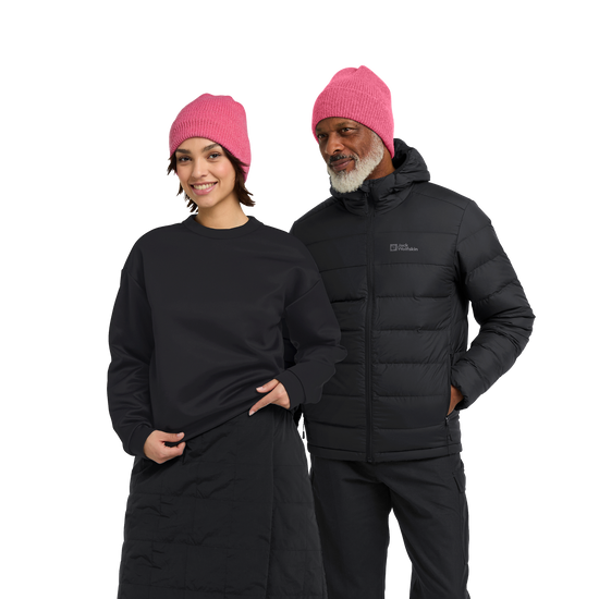Jack Wolfskin FUZZY BEANIE Unisex Strickmütze Bubblegum 2-ma100