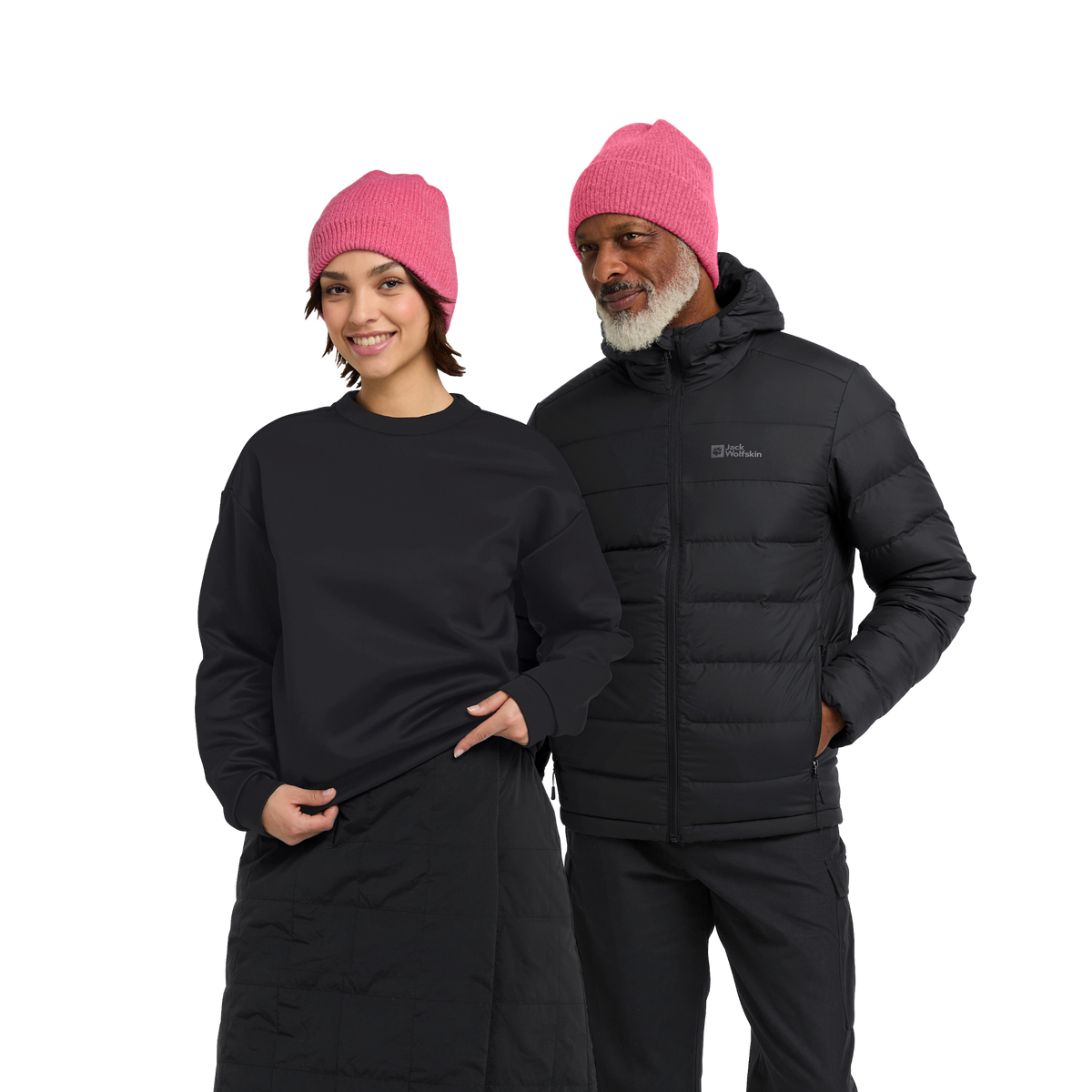 Jack Wolfskin FUZZY BEANIE Unisex Strickmütze Bubblegum 2-ma100
