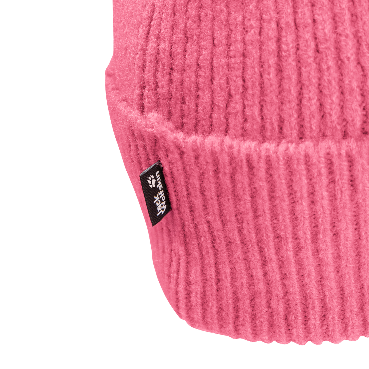 Jack Wolfskin FUZZY BEANIE Unisex Strickmütze Bubblegum 9-a330