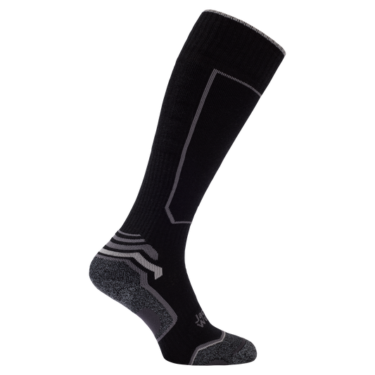 Jack Wolfskin SKI MERINO SOCK H C Unisex Skisocken Black 1-a410