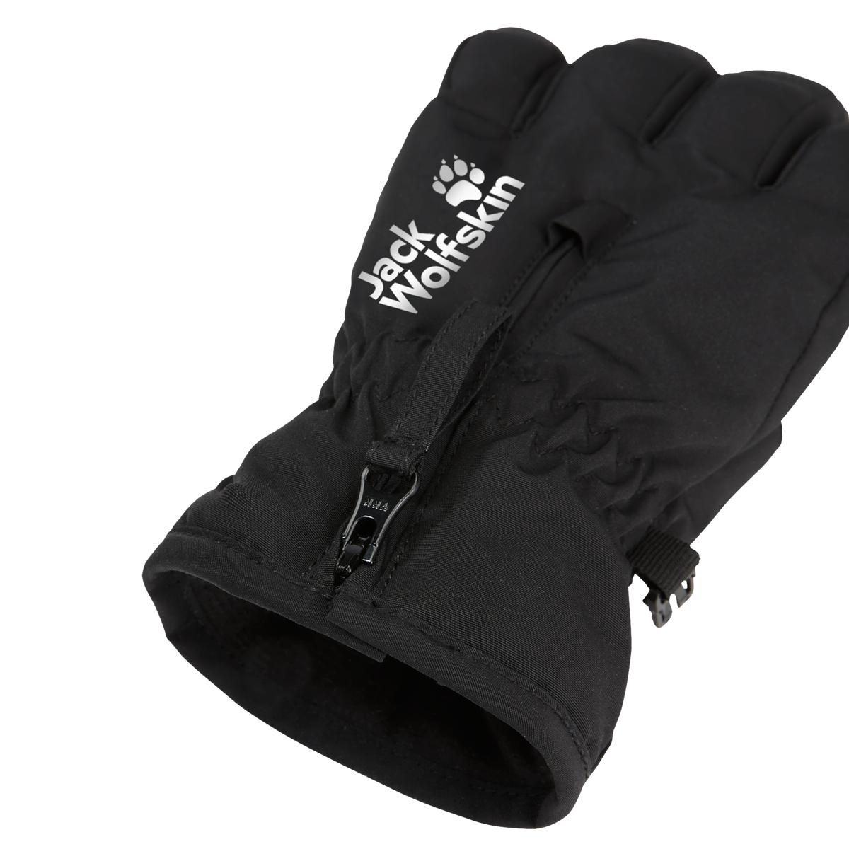 Jack Wolfskin EASY ZIP GLOVE K Kinder Winterhandschuhe Black 9-a350