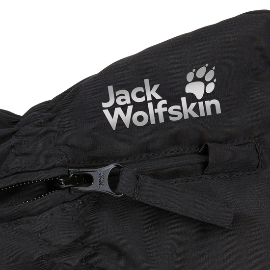 Jack Wolfskin EASY ZIP GLOVE K Kinder Winterhandschuhe Black 9-a462