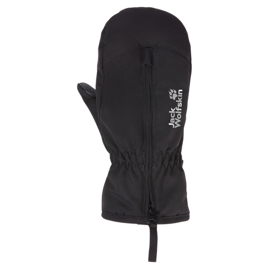 Jack Wolfskin EASY ZIP MITTEN K Kinder Fäustlinge Black 1-a340