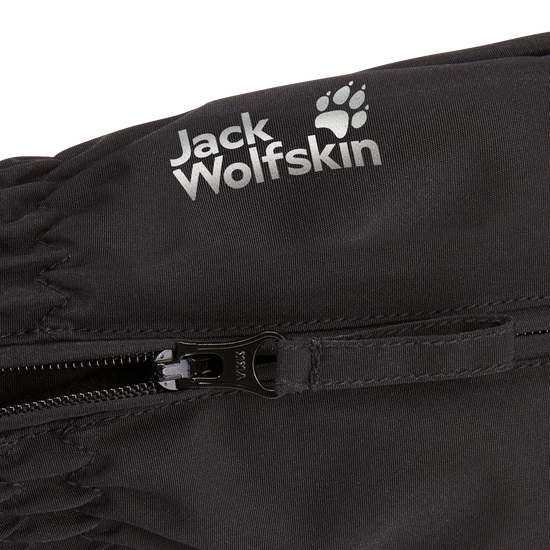 Jack Wolfskin EASY ZIP MITTEN K Kinder Fäustlinge Black 9-a462