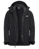Jack Wolfskin WILD PLACES 3IN1 JACKET W black 2XL - PeakStyle