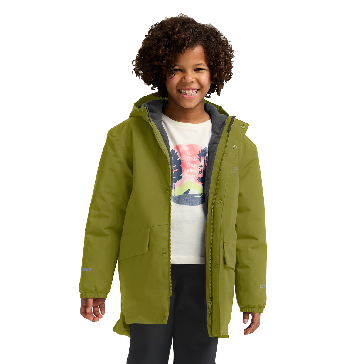 Jack Wolfskin CANVEY JKT KIDS E0337 – 6/13