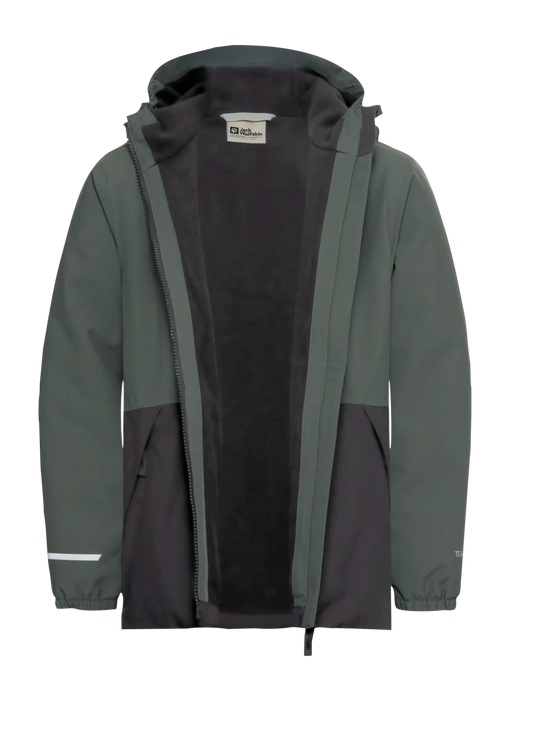 Jack Wolfskin SNOW DAYS JACKET KIDS slate green 176 - PeakStyle