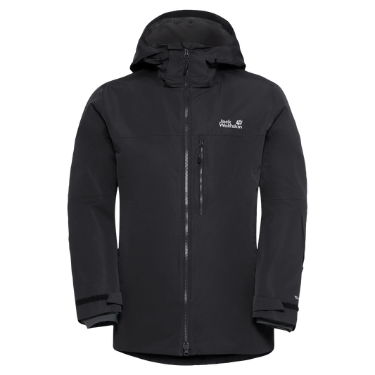 Jack Wolfskin FLOWLINE 3IN1 JKT M – Black