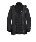 Jack Wolfskin W FLOWLINE 3IN1 JACKET W black XL - PeakStyle