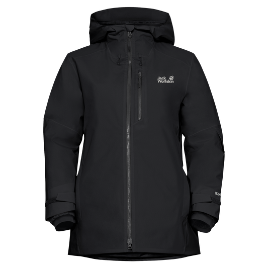 Jack Wolfskin FLOWLINE 3IN1 JKT W – Black