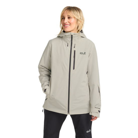 Jack Wolfskin FLOWLINE 3IN1 JKT W – Pale Sand